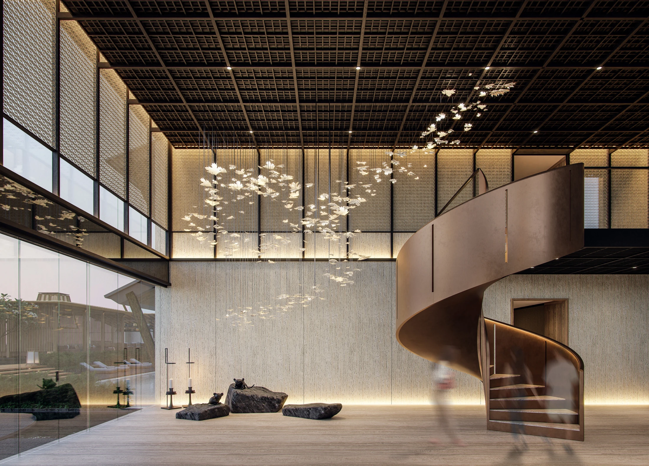 Anda Resort from the overall concept to individual details — design visualization