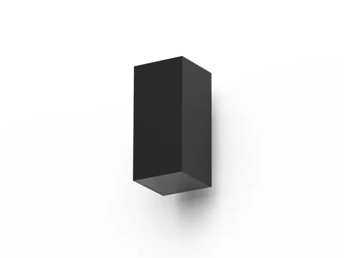 WL08D 12W square up and down outdoor wall light