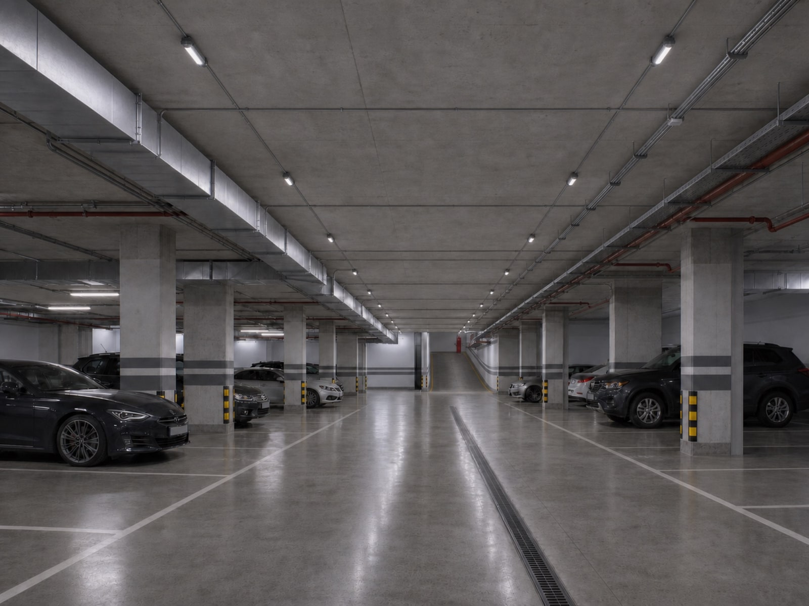 WP01-20W in a parking application