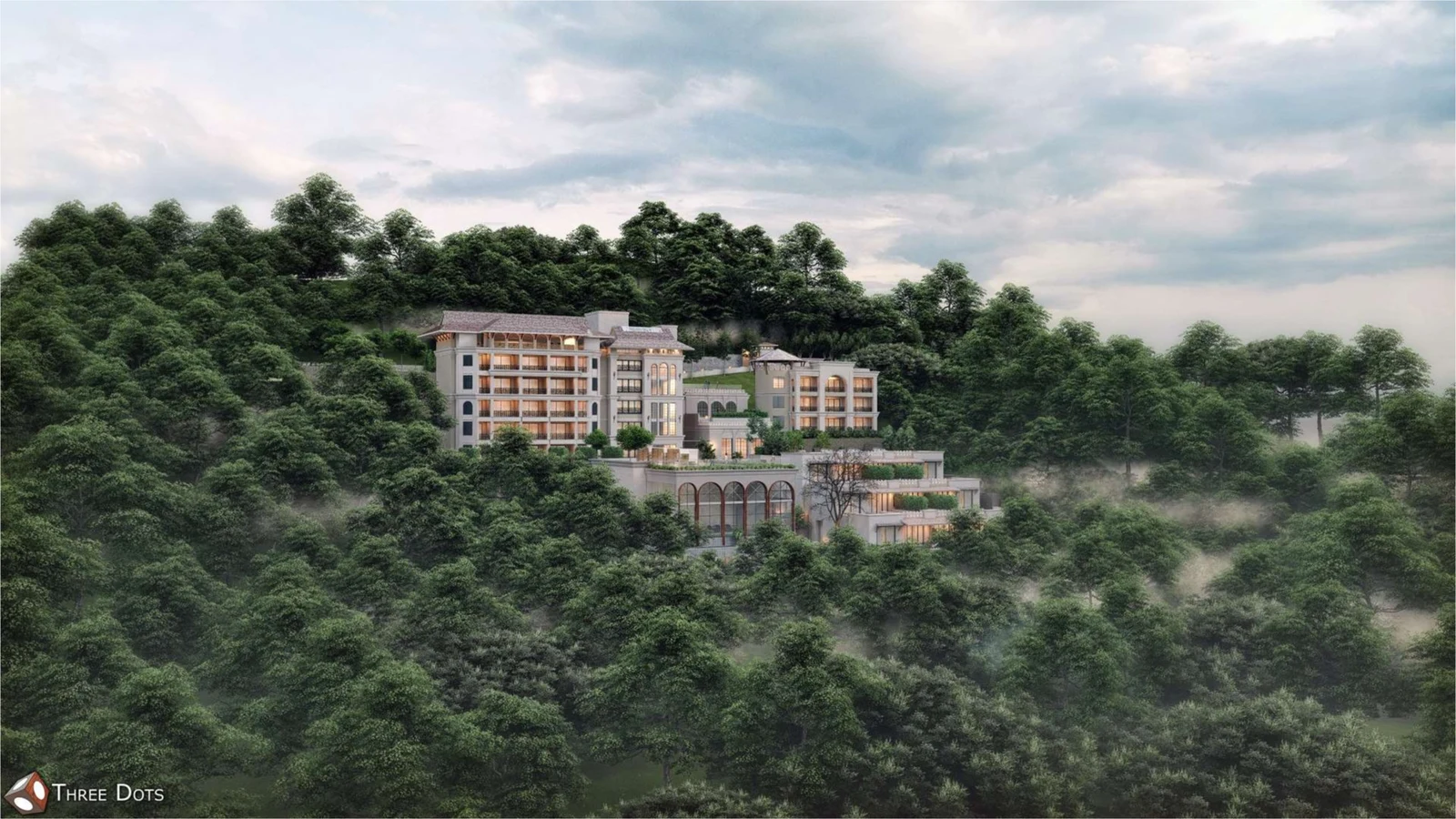 BHANGERI DURBAR RESORT - NAGARKOT, NEPAL lighting project