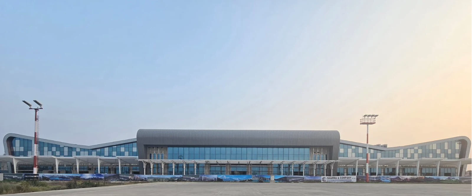 New Terminal Building at Nepalgunj Airport - NEPAL lighting project
