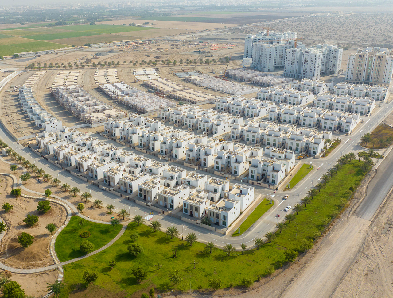 Garden City Al Anbar - Ramadi, IRAQ lighting project