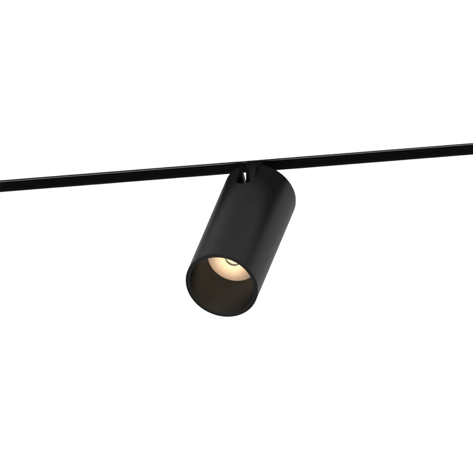 MTS40A black magnetic track spotlight product view