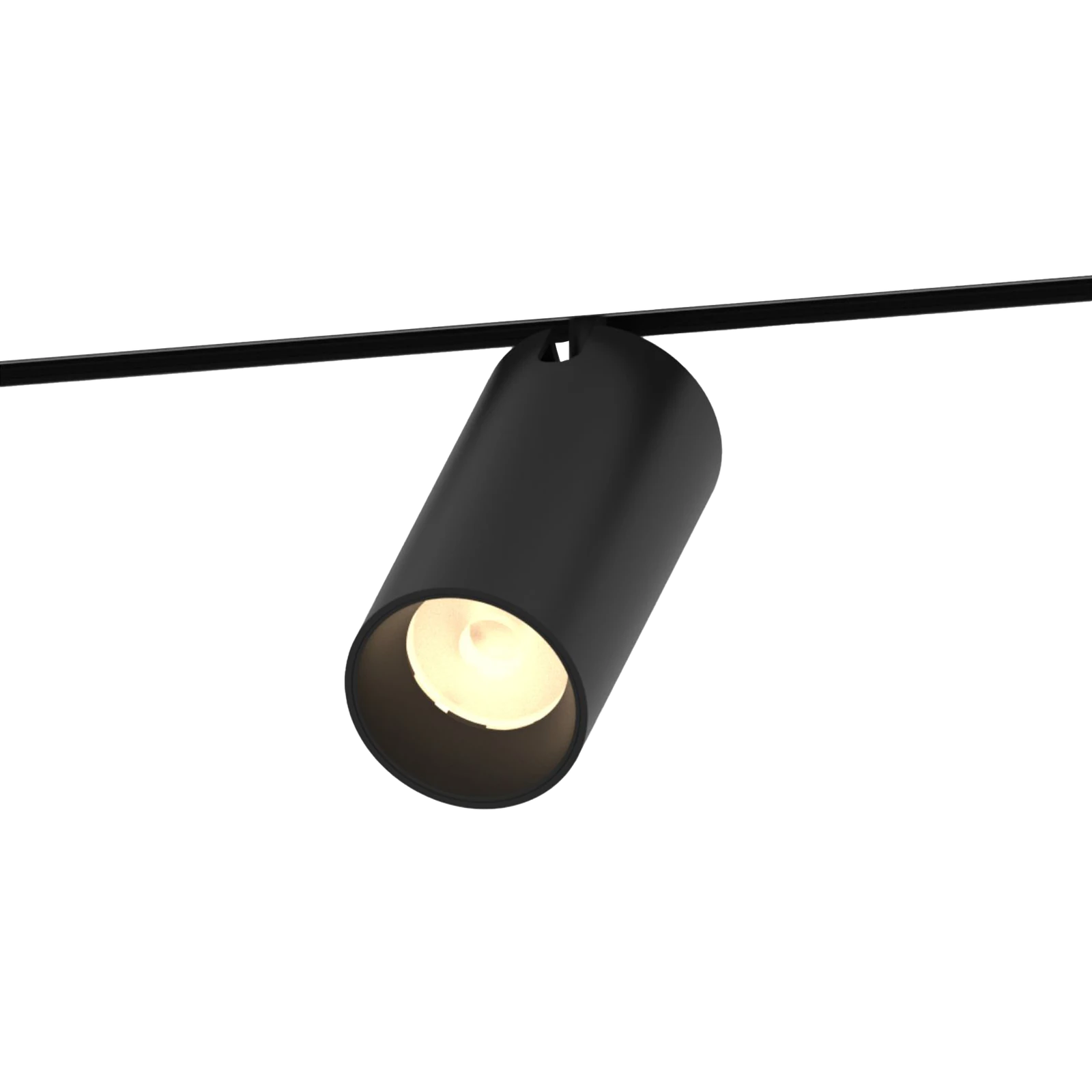 MTS60A black magnetic track spotlight product view
