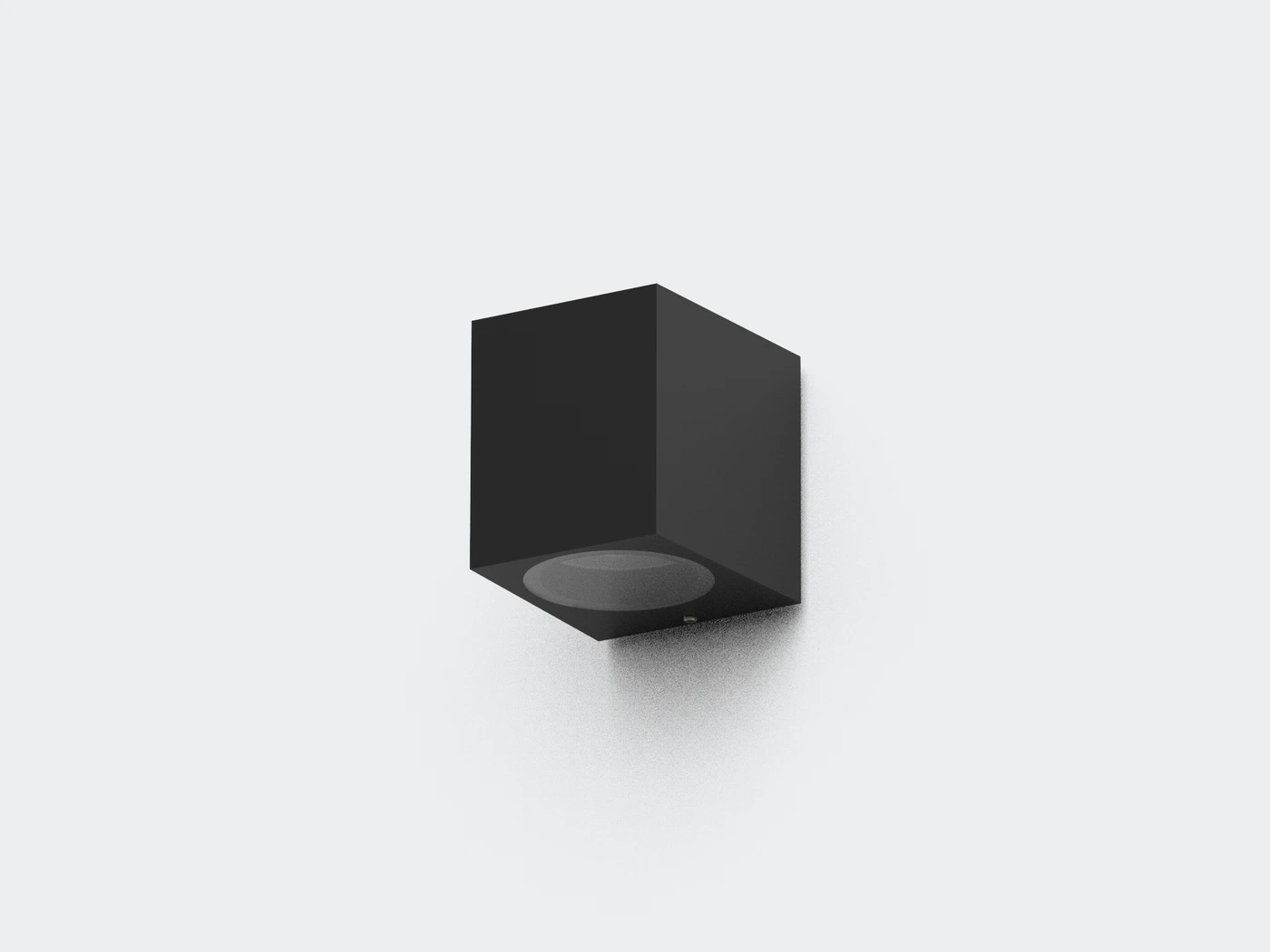 WL04 square GU10 outdoor wall light housing