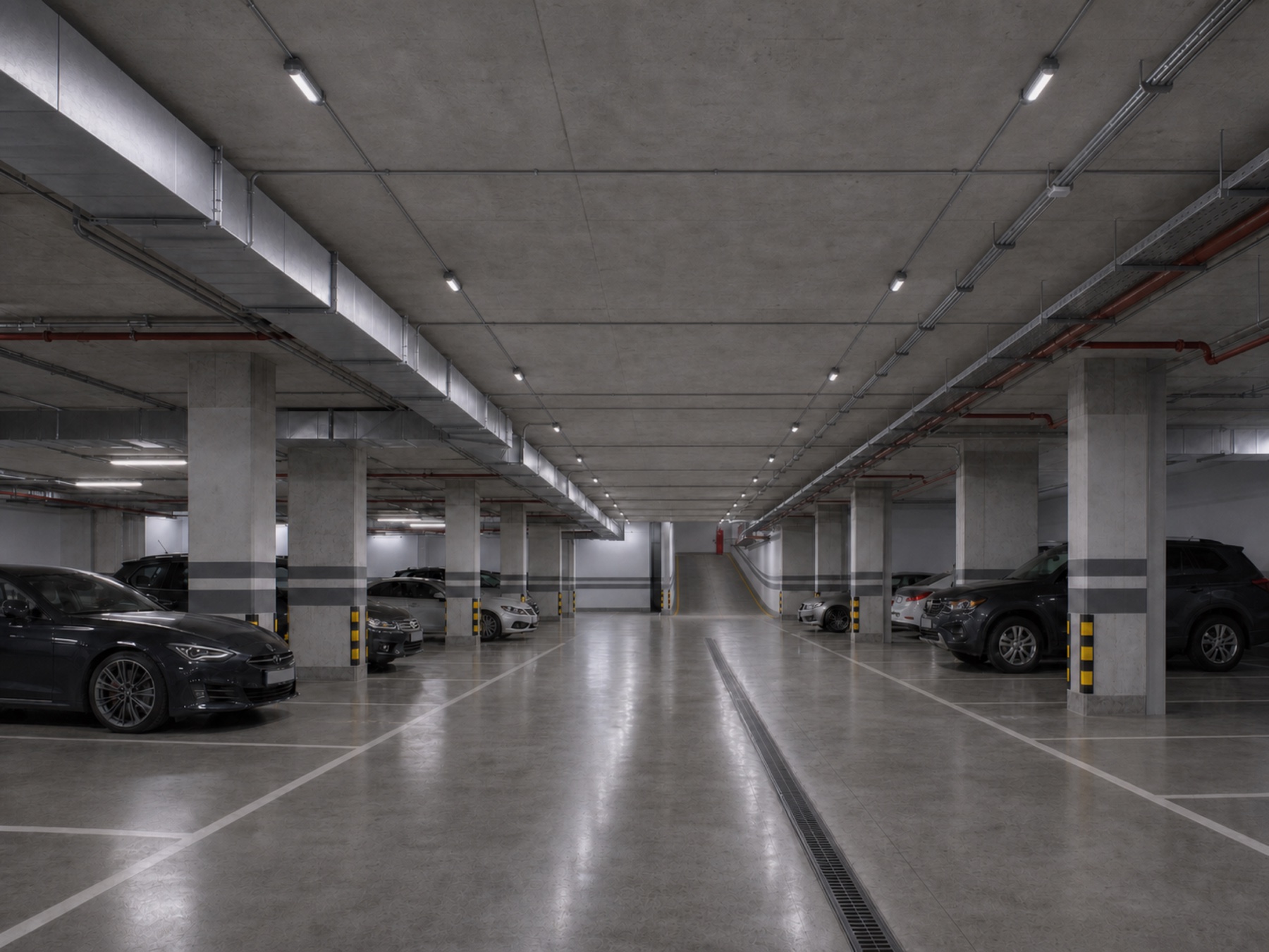 WP01-20W in a parking application