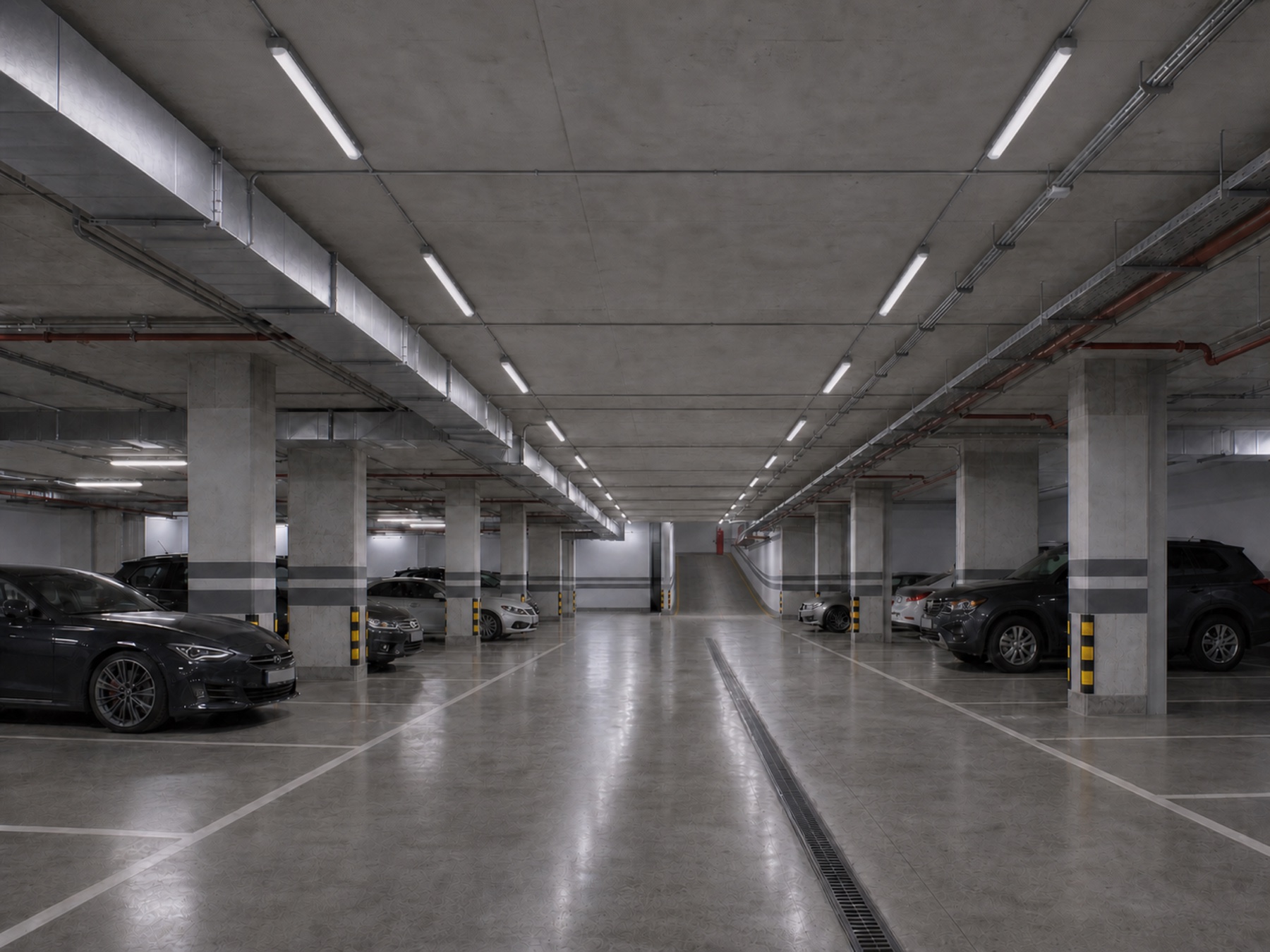 WP01-60W in a parking application
