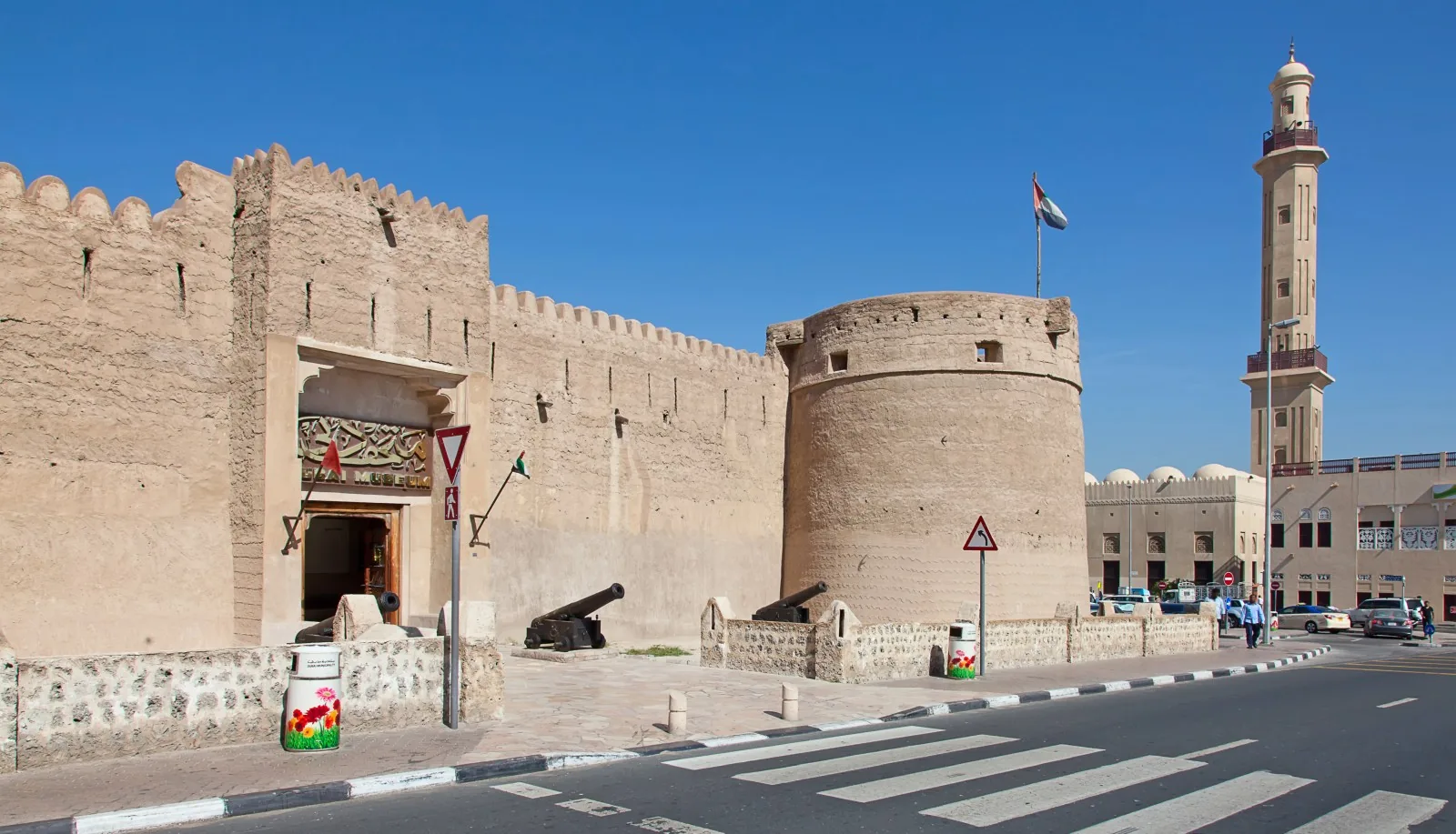 Al Fahidi Fort and Dubai Museum in Dubai, UAE