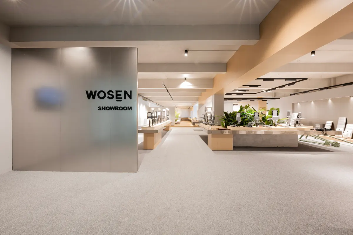 WOSEN product showroom