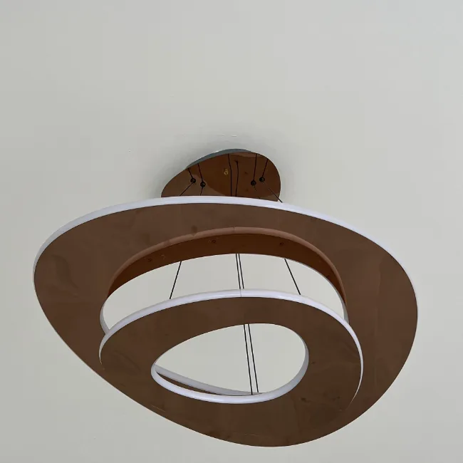 Bespoke decorative chandelier developed by LEADIN