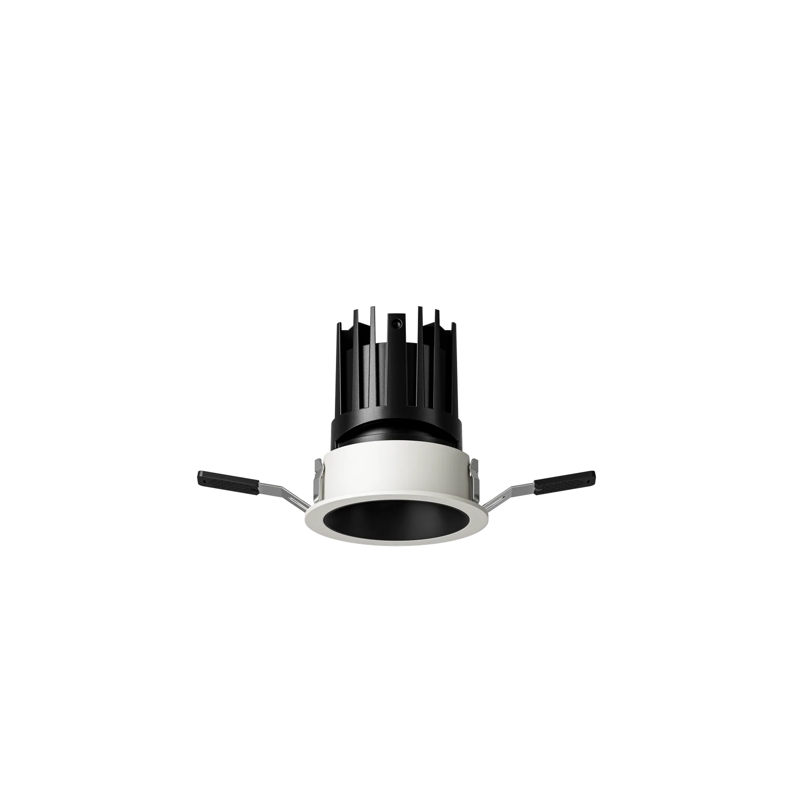 Dark II DX055A recessed downlight in Black finish