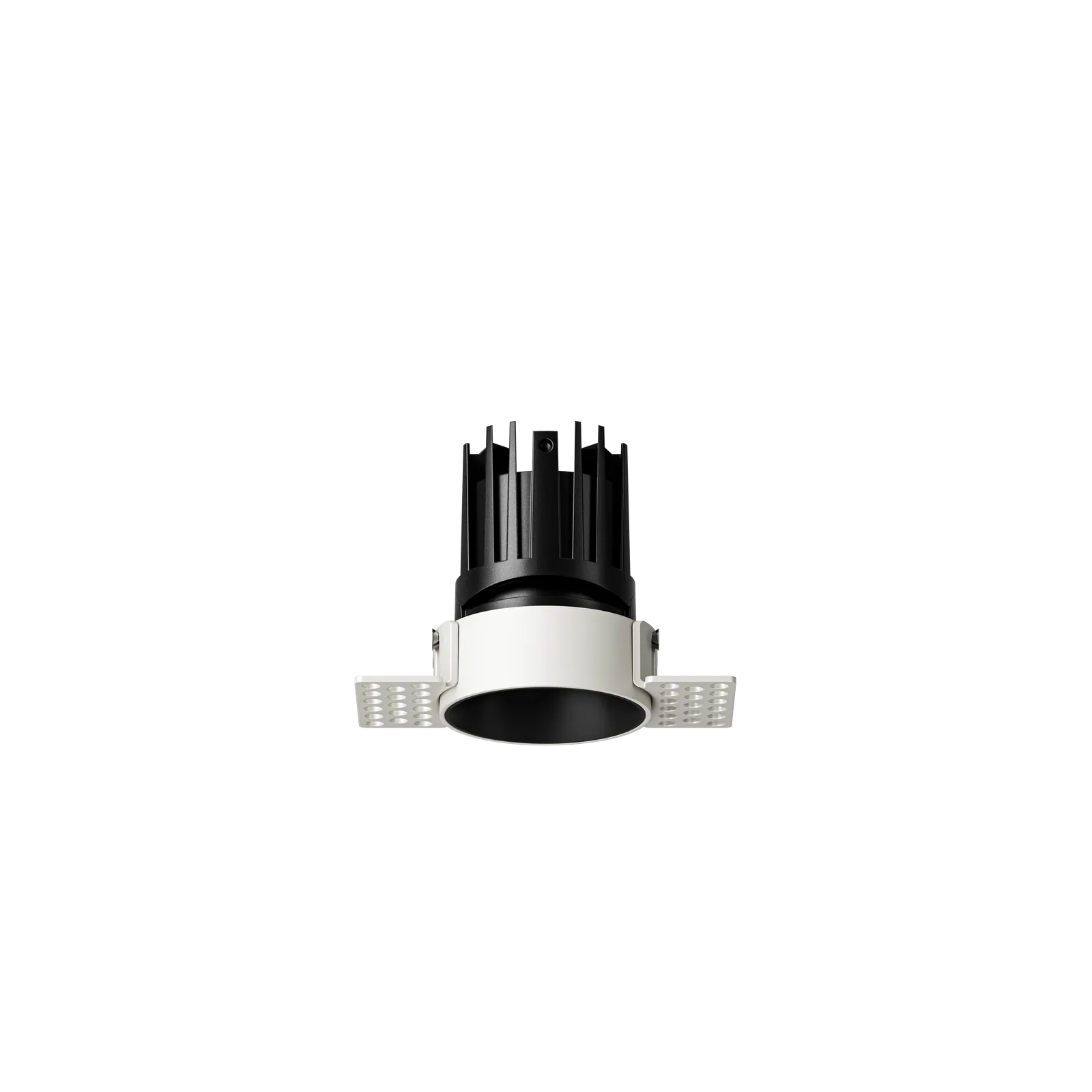Dark II DX055B recessed downlight in Black finish