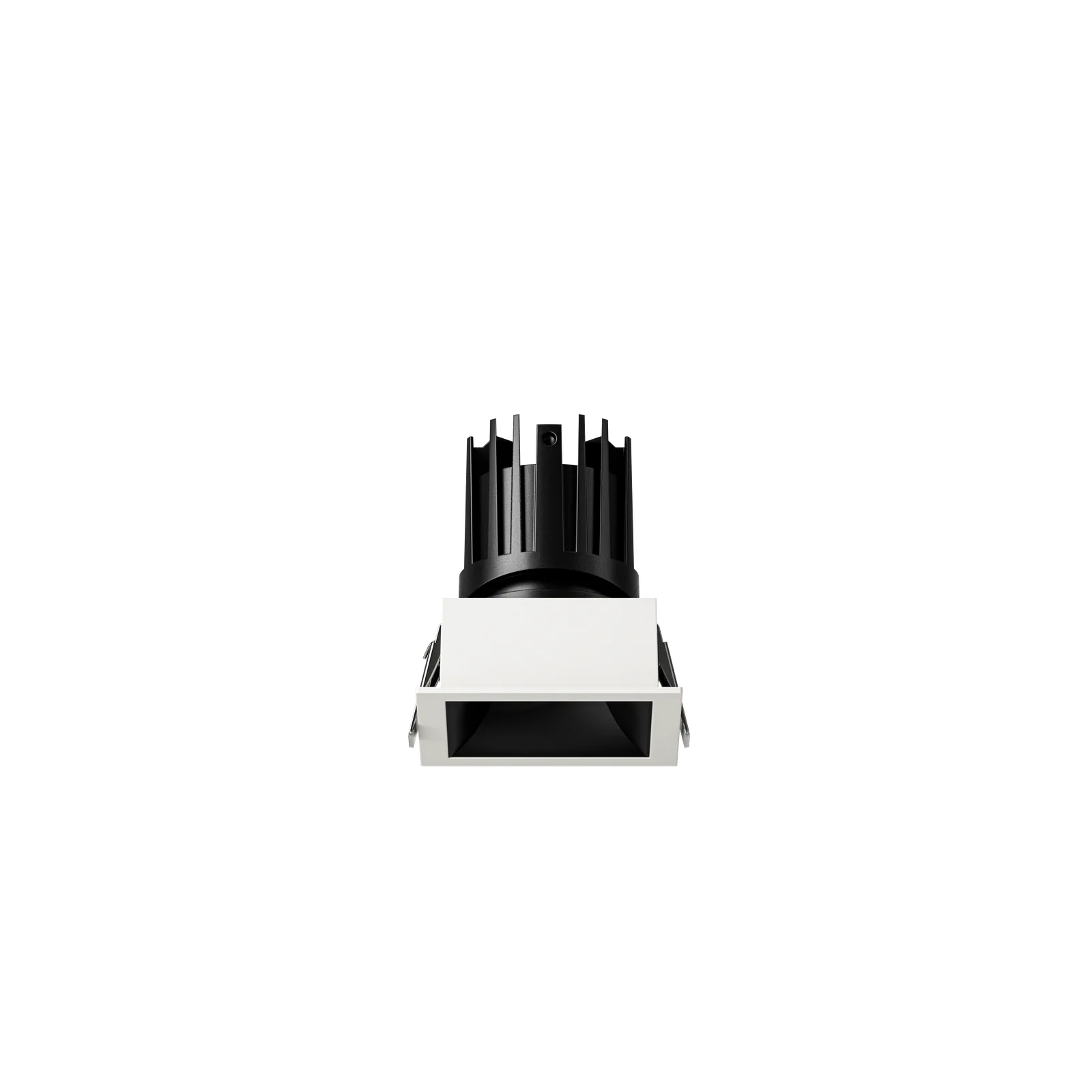 Dark II DX055C recessed downlight in Black finish