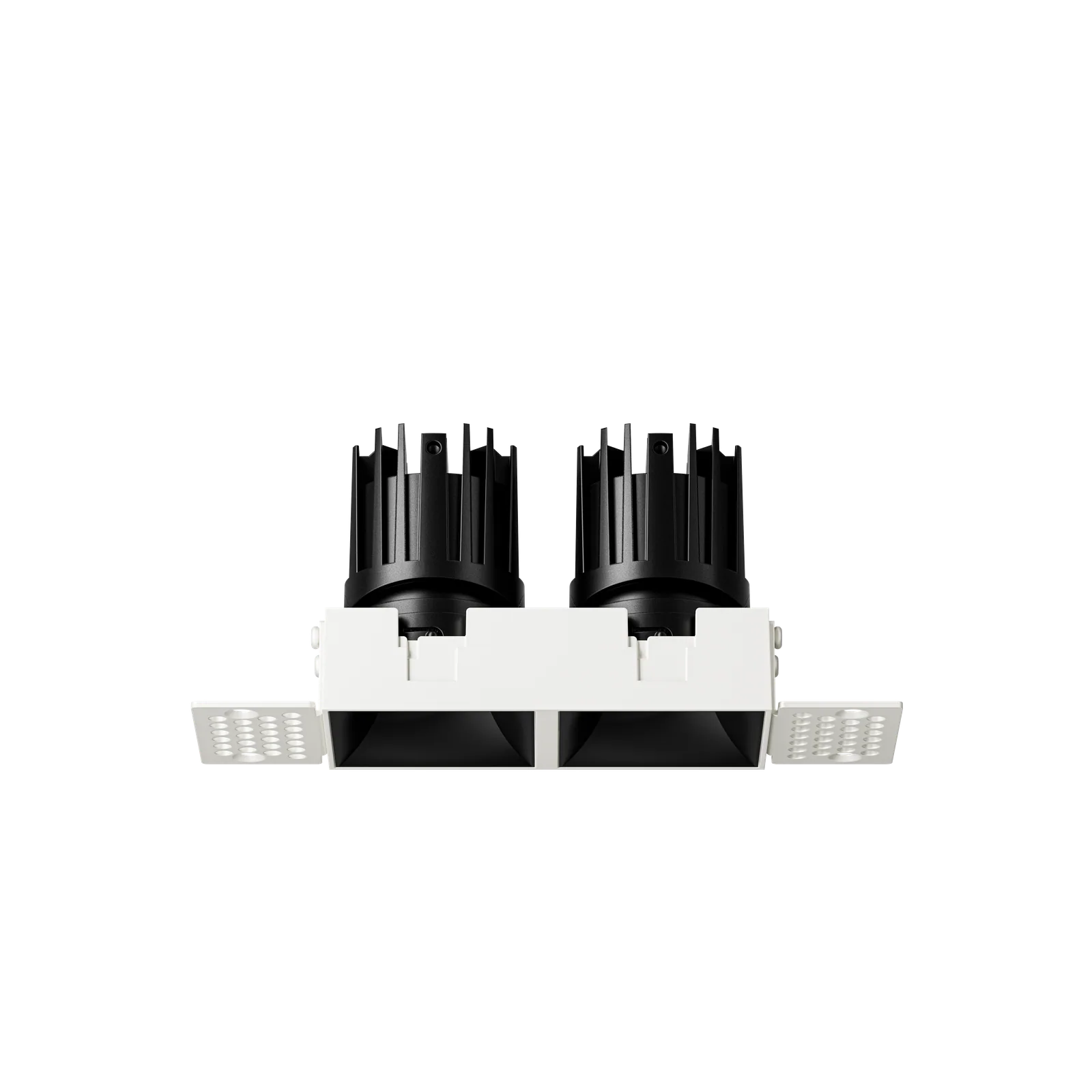 Dark II DX055D2 recessed downlight in Black finish