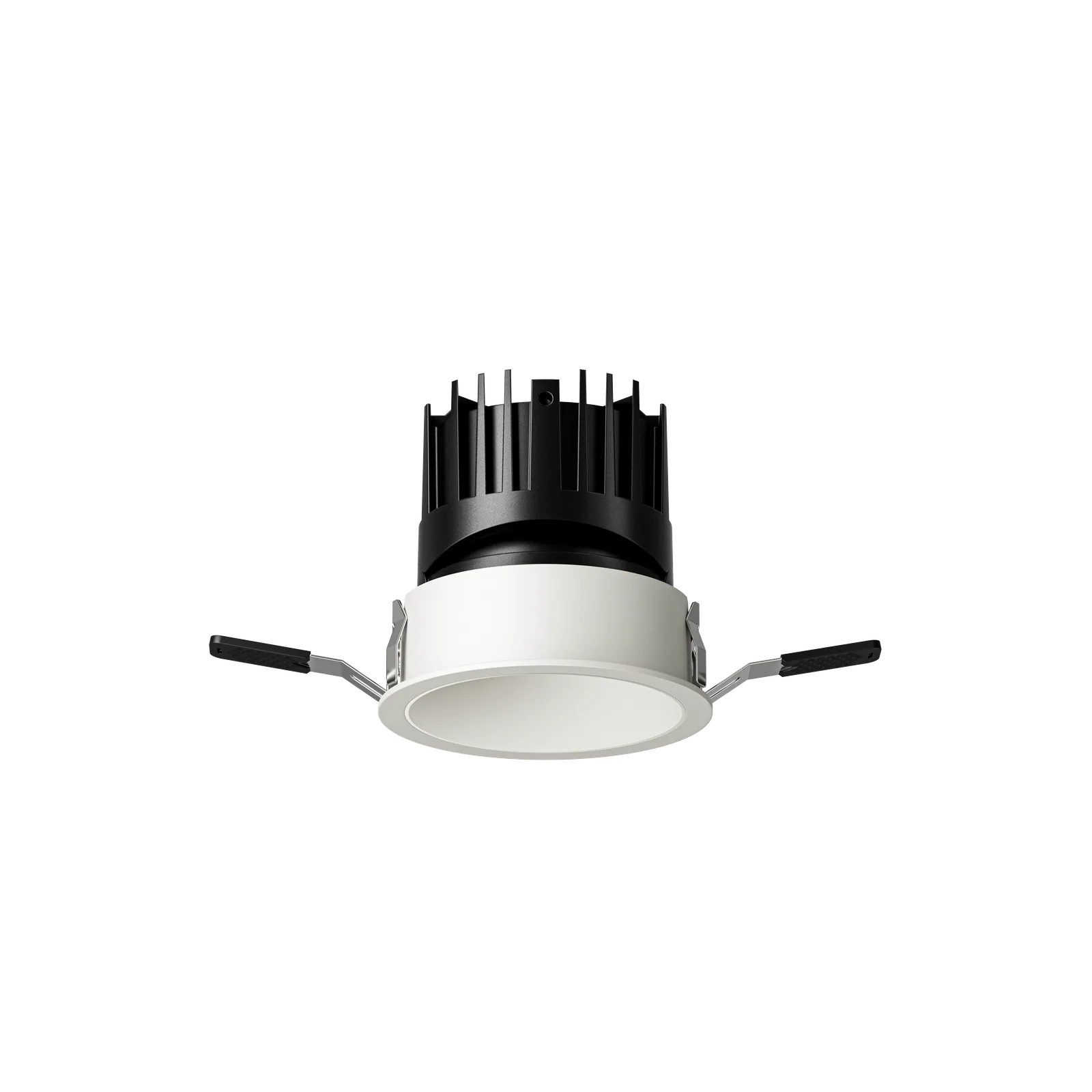 Dark II DX075A recessed downlight in White finish