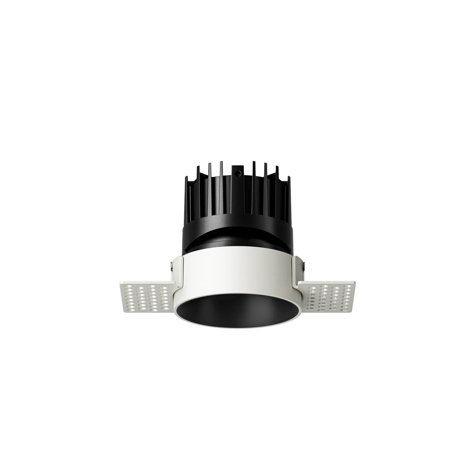 Dark II DX075B recessed downlight in Black finish