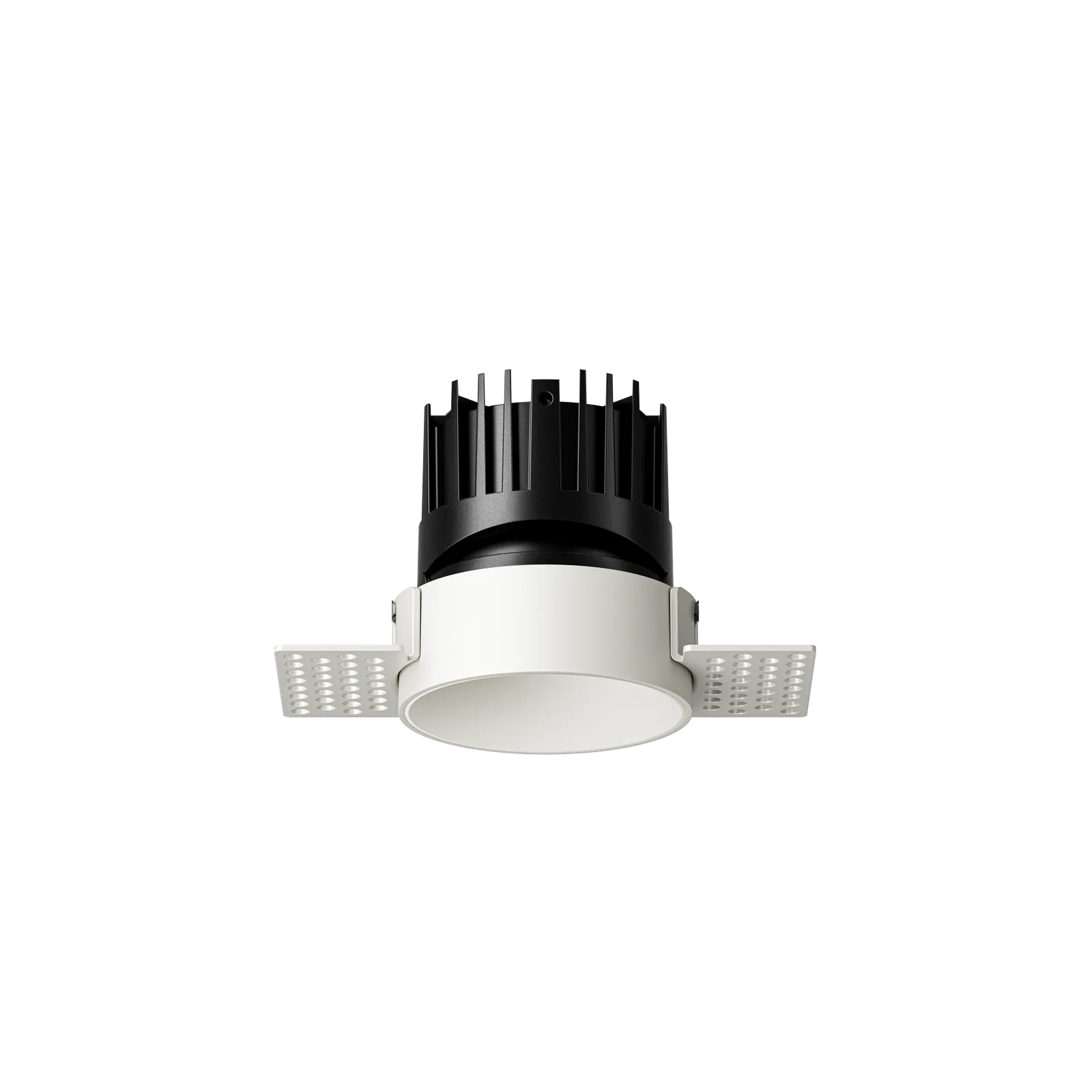 Dark II DX075B recessed downlight in White finish