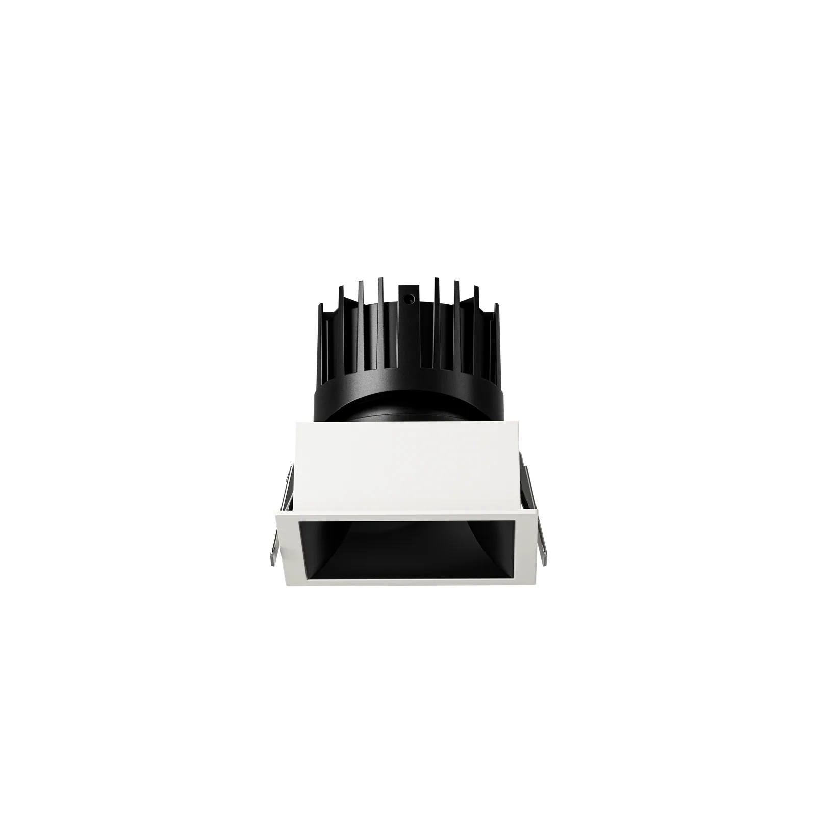 Dark II DX075C recessed downlight in Black finish