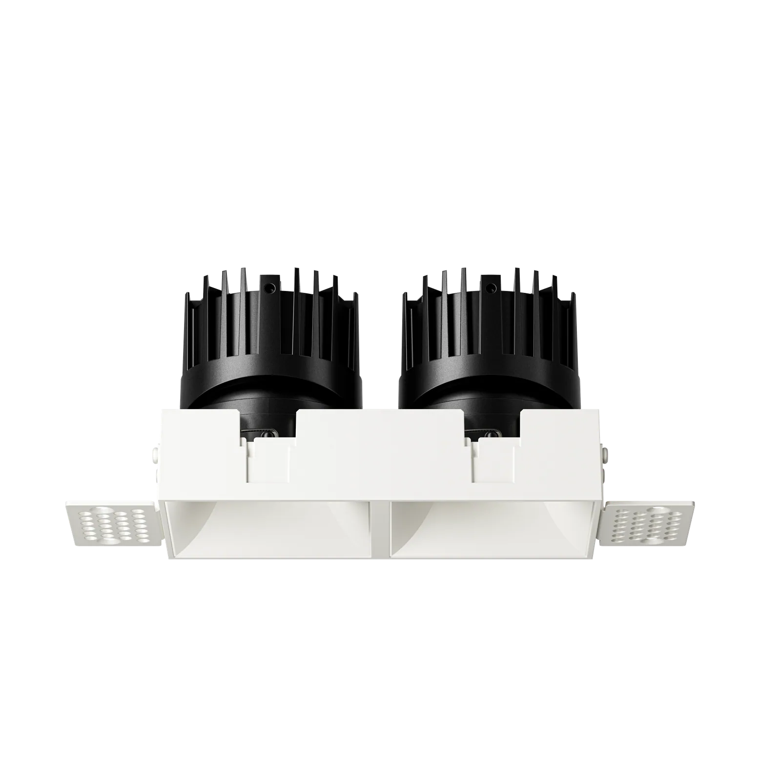 Dark II DX075D2 recessed downlight in White finish